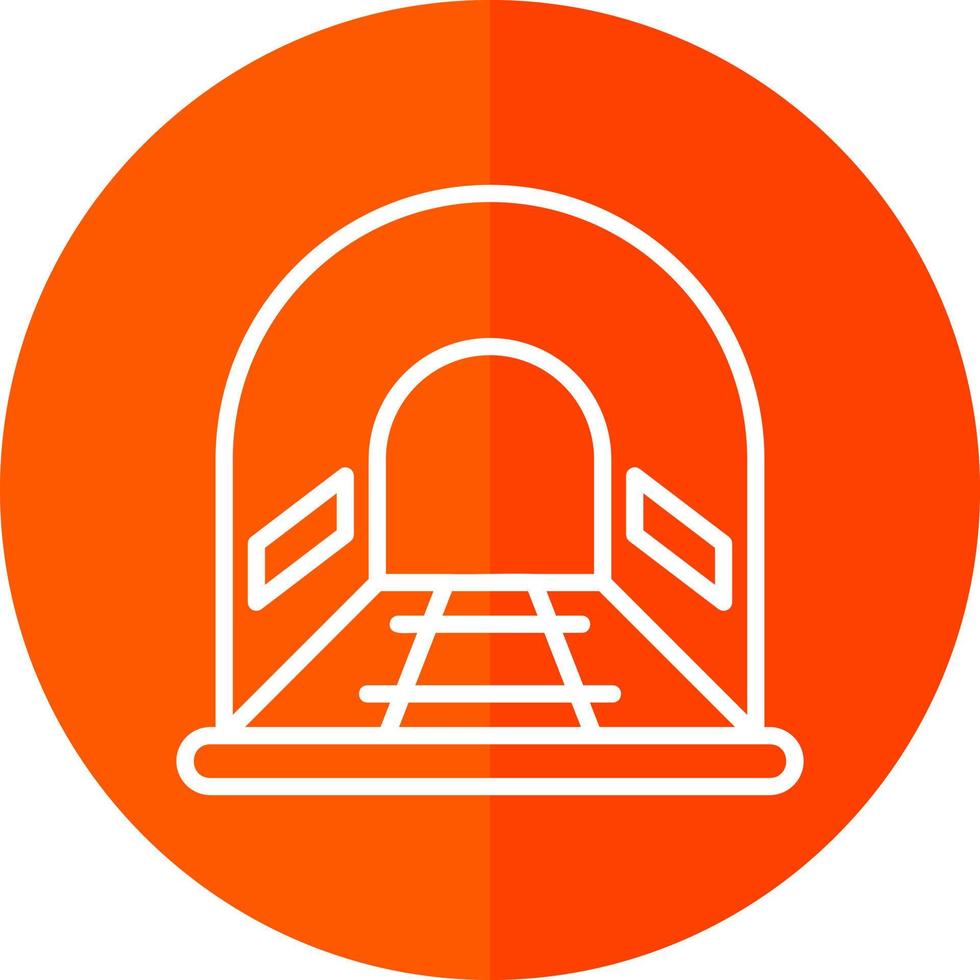 design de ícone de vetor de túnel