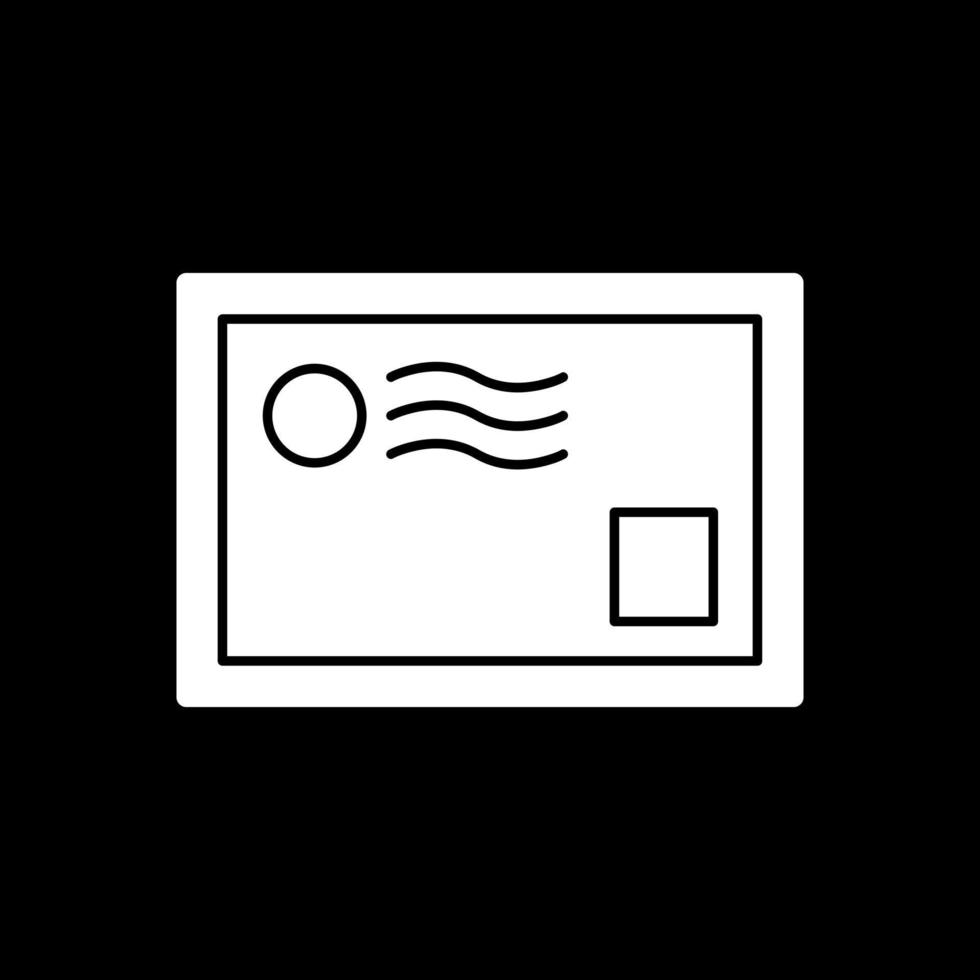 design de ícone de vetor de correio aéreo