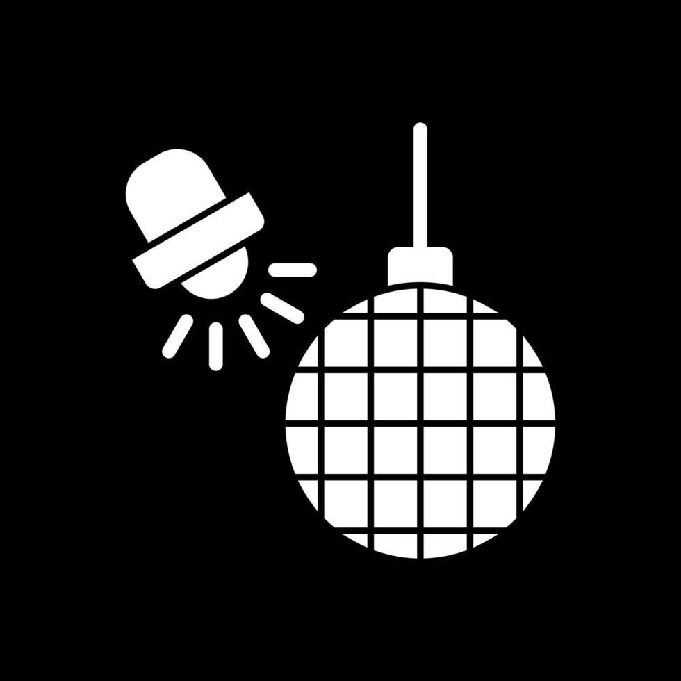 design de ícone de vetor de luzes de discoteca