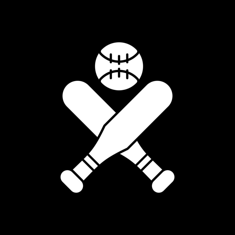 design de ícone de vetor de beisebol