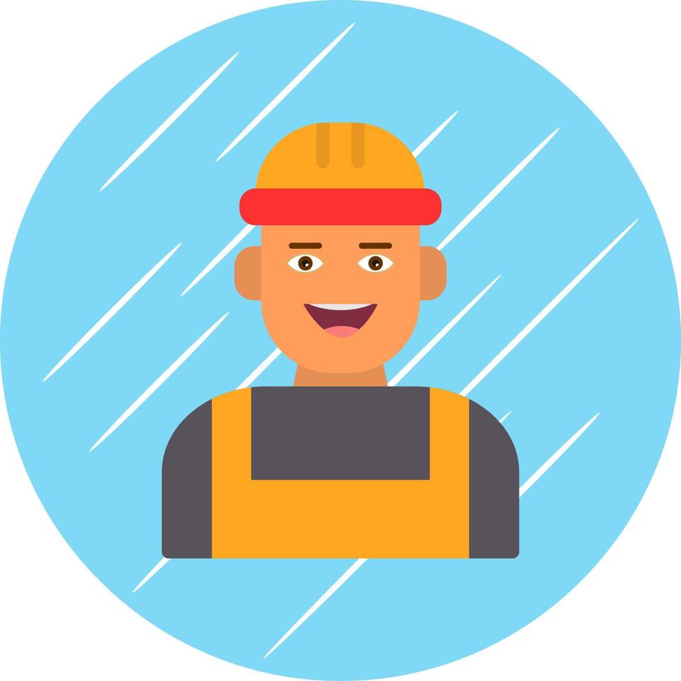 design de ícone de vetor de trabalhador