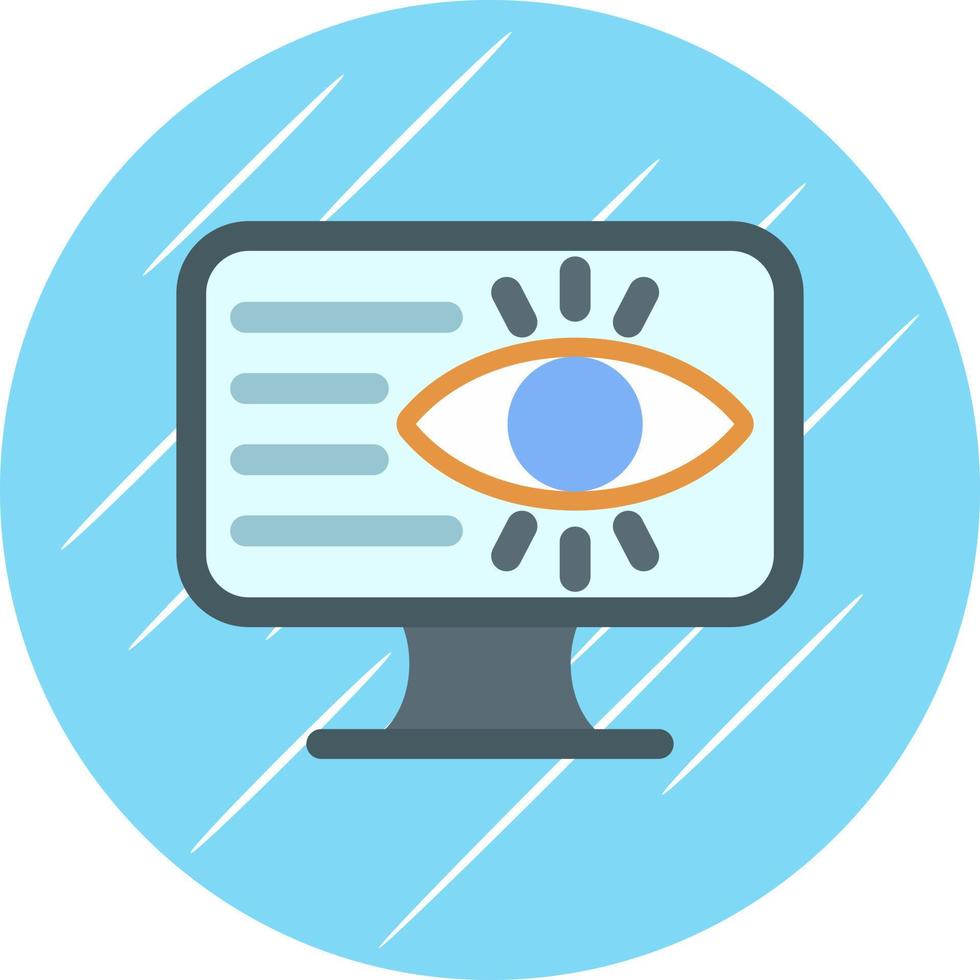 design de ícone de vetor de privacidade online