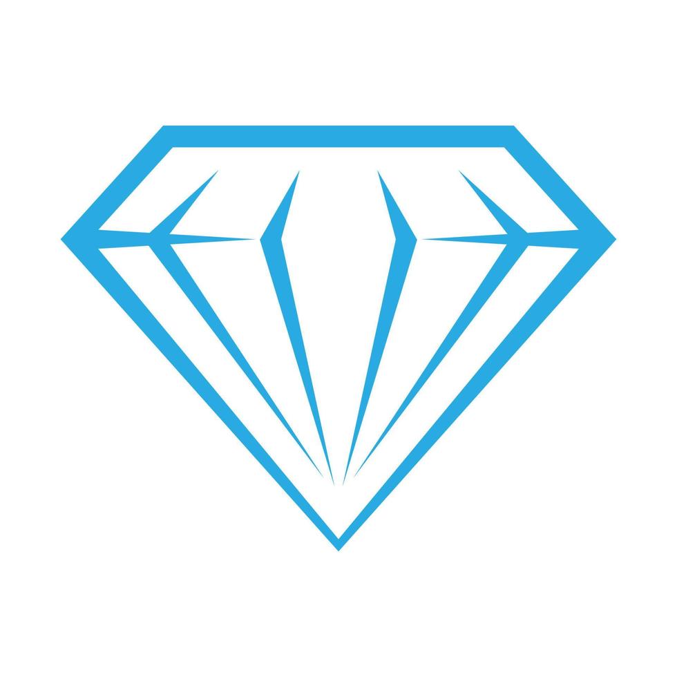diamante jóias ícone Projeto vetor