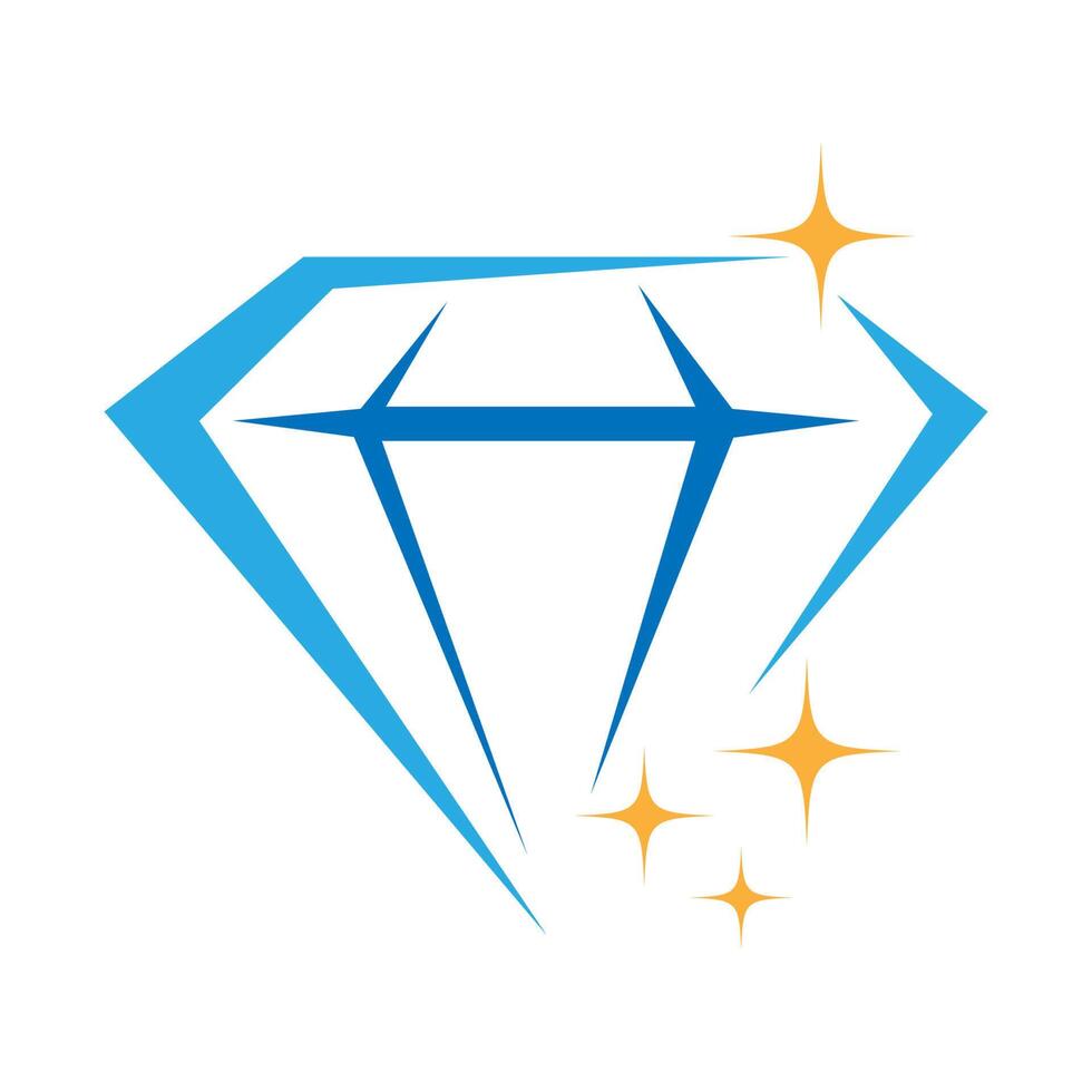 diamante jóias ícone Projeto vetor