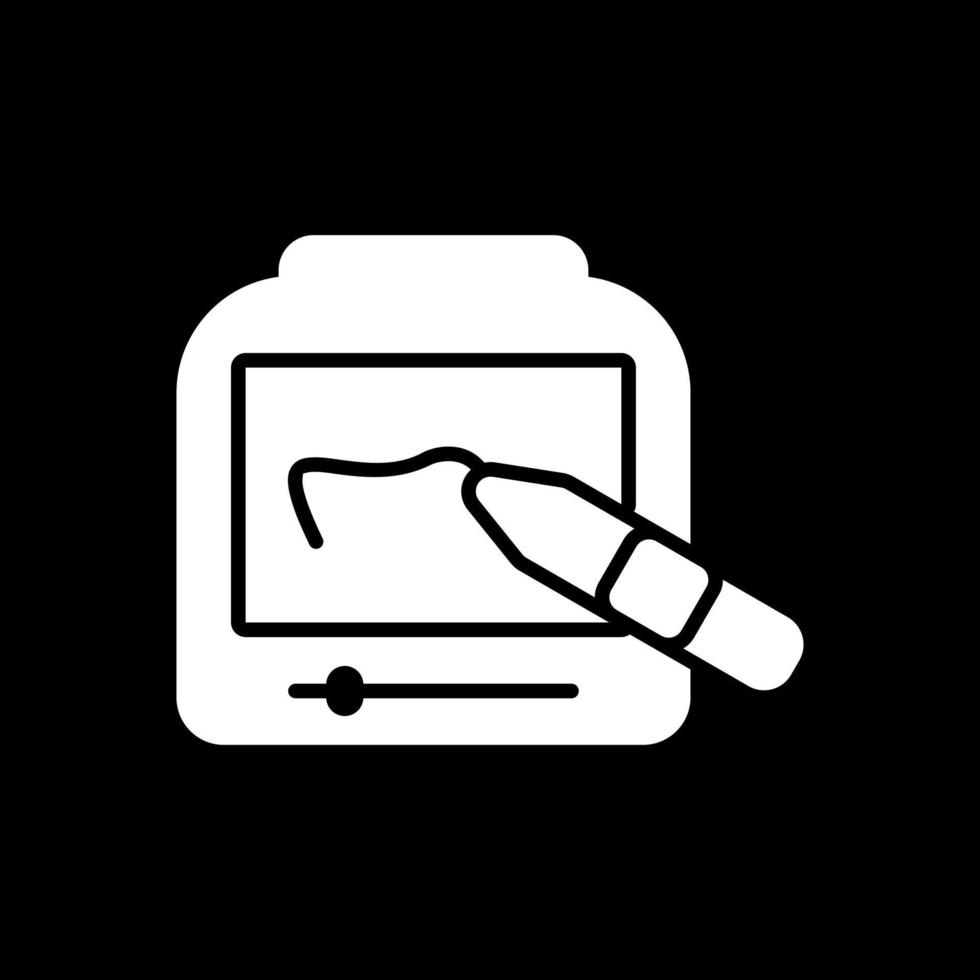 design de ícone de vetor de telesketch