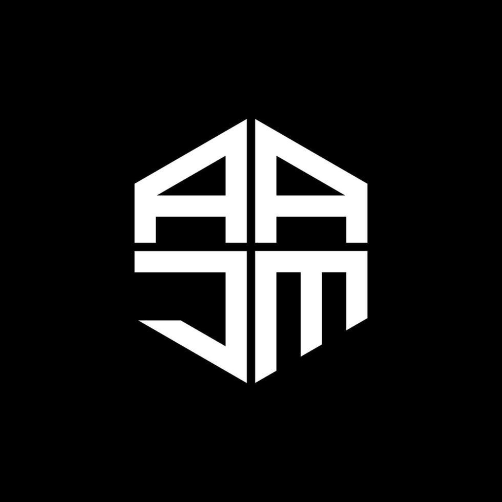 aajm carta logotipo criativo Projeto com vetor gráfico, aajm simples e moderno logotipo.