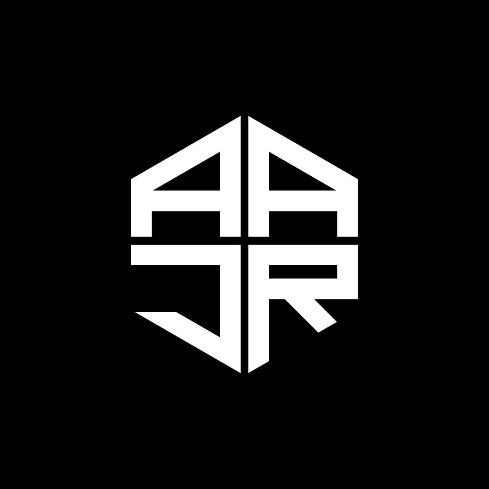 aajr carta logotipo criativo Projeto com vetor gráfico, aajr simples e moderno logotipo.