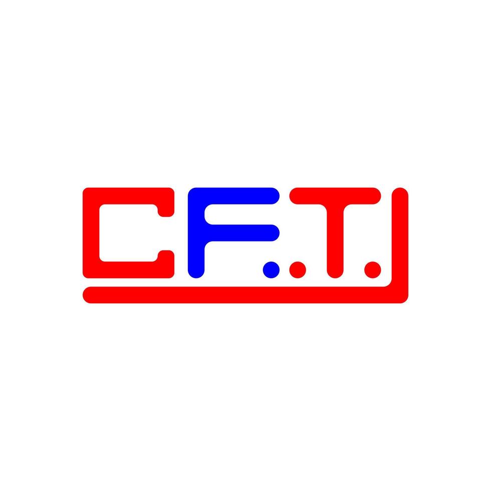 cft carta logotipo criativo Projeto com vetor gráfico, cft simples e moderno logotipo.