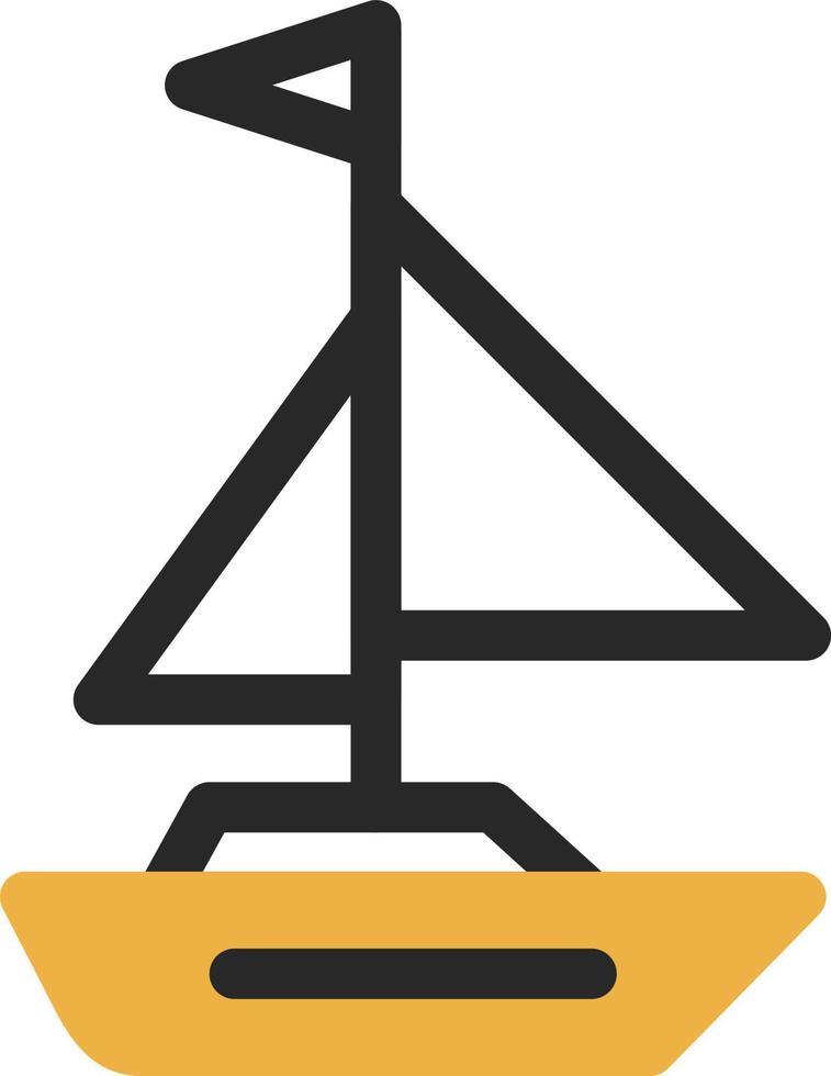 design de ícone de vetor de barco