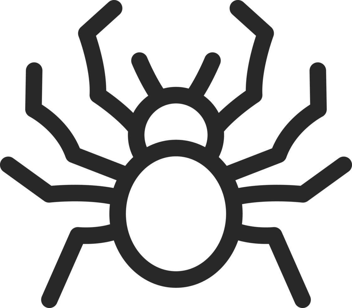 design de ícone de vetor de aranha