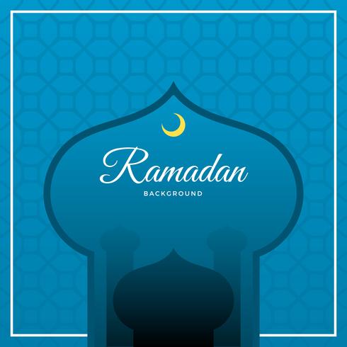 Plano de fundo vector ramadan