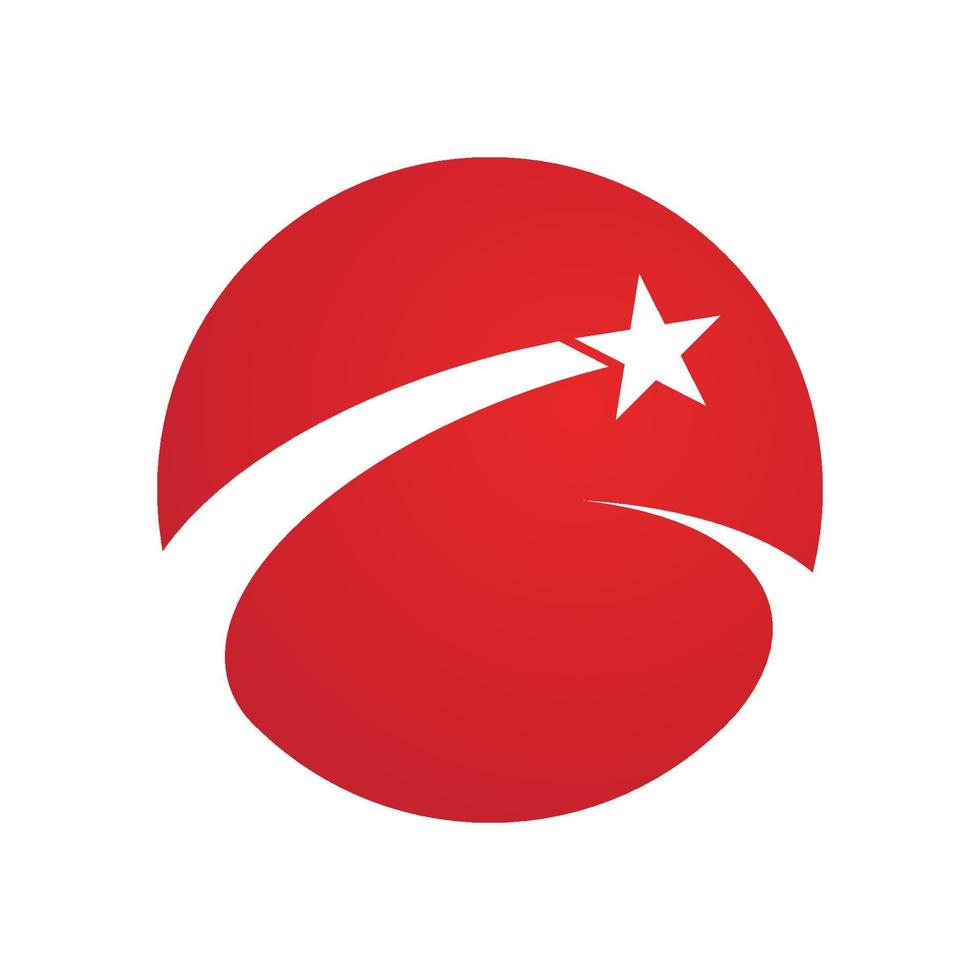 Estrela logotipo ilustração vetor e símbolo Projeto