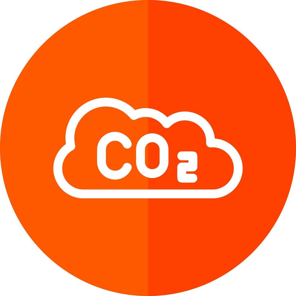 design de ícone de vetor de co2