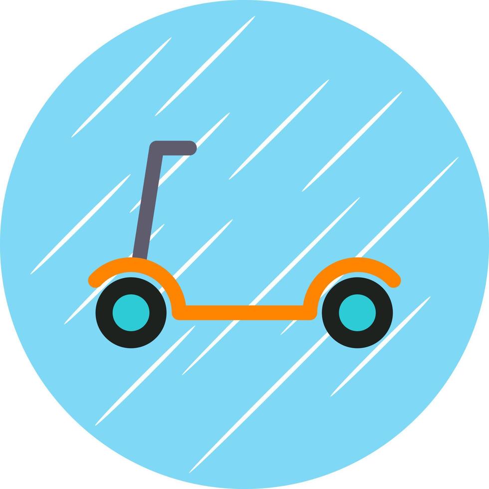 design de ícone de vetor de scooter