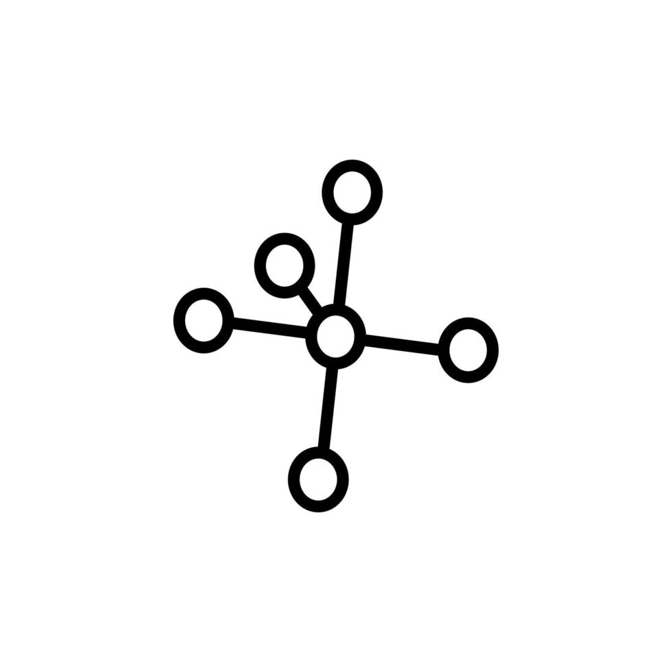 químico composto isolado linha ícone. editável AVC. vetor imagem este pode estar usava dentro aplicativos, anúncios, lojas, lojas, faixas