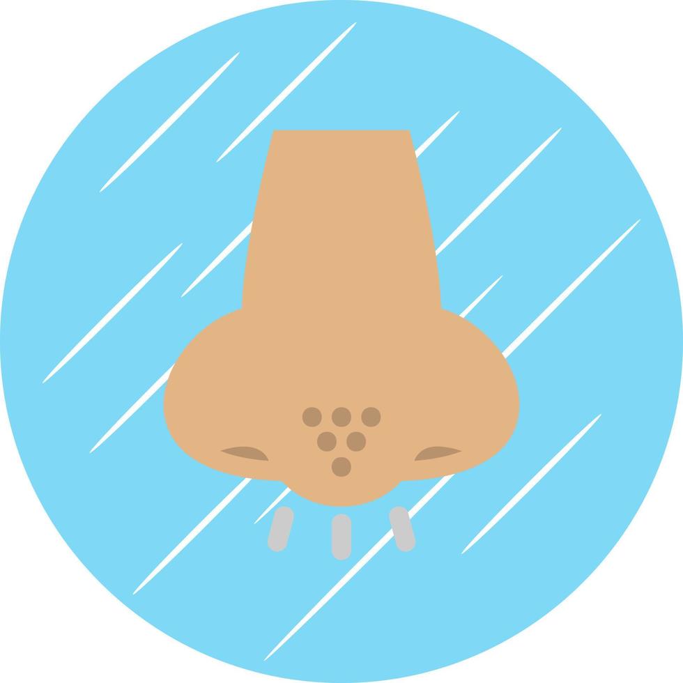 design de ícone vetorial de rinologia vetor