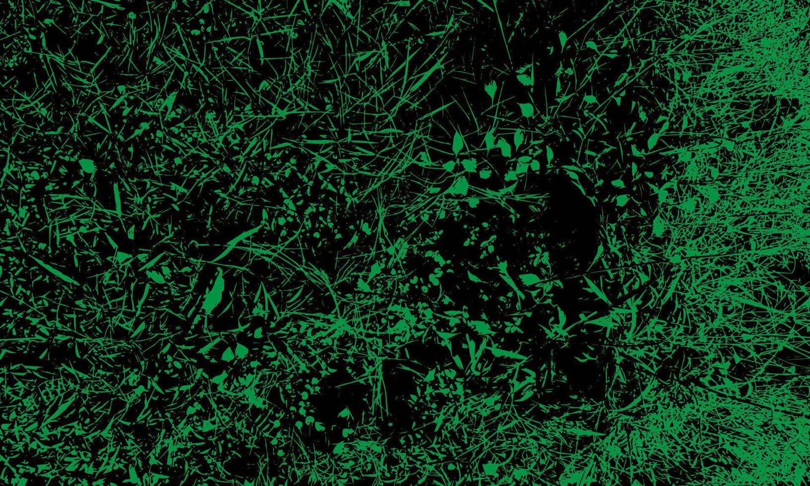 fundo de textura grunge verde e preto abstrato vetor