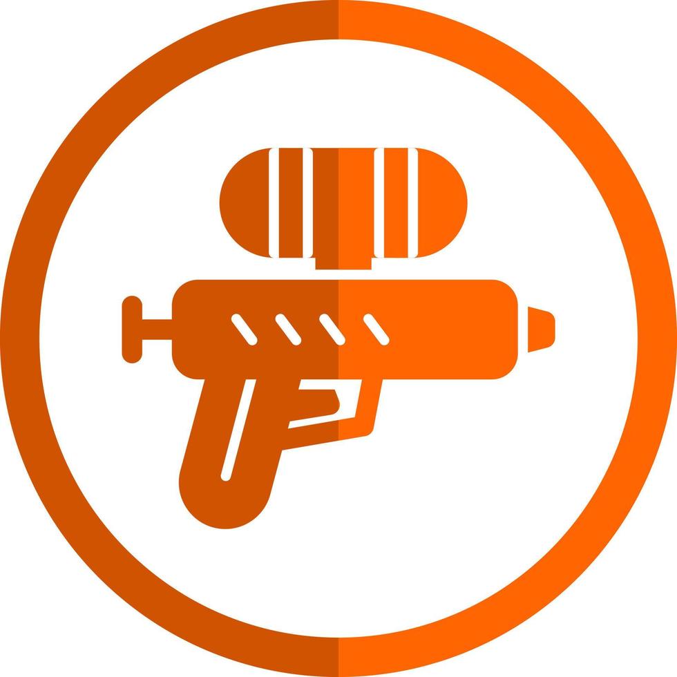 design de ícone de vetor de pistola de água