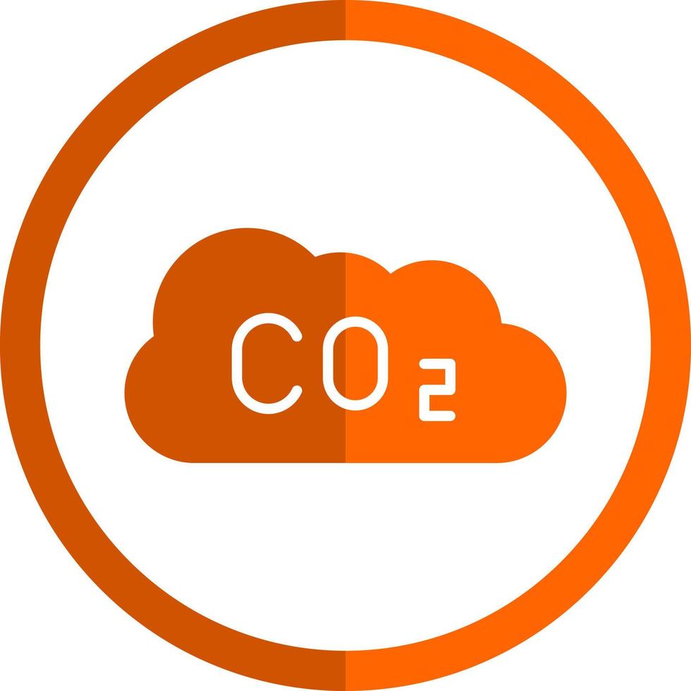 design de ícone de vetor de co2