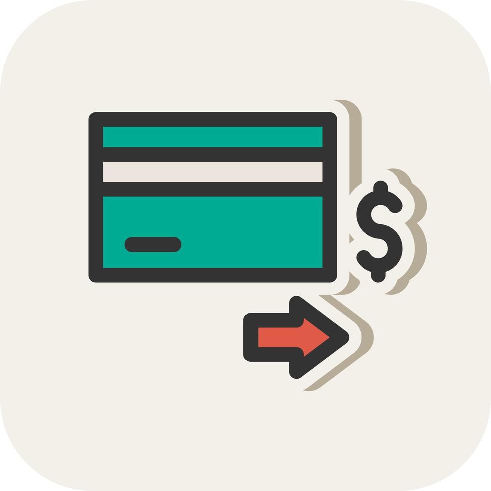 design de ícone de vetor de pagamento com cartão de crédito
