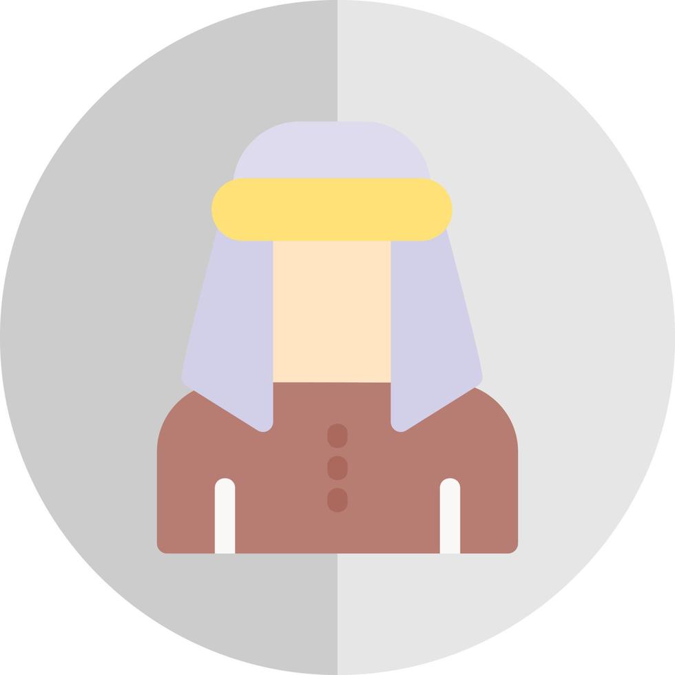 design de ícone de vetor beduíno masculino