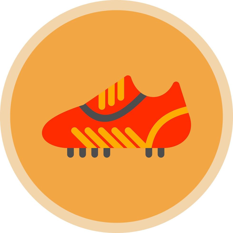 design de ícone de vetor de botas de futebol