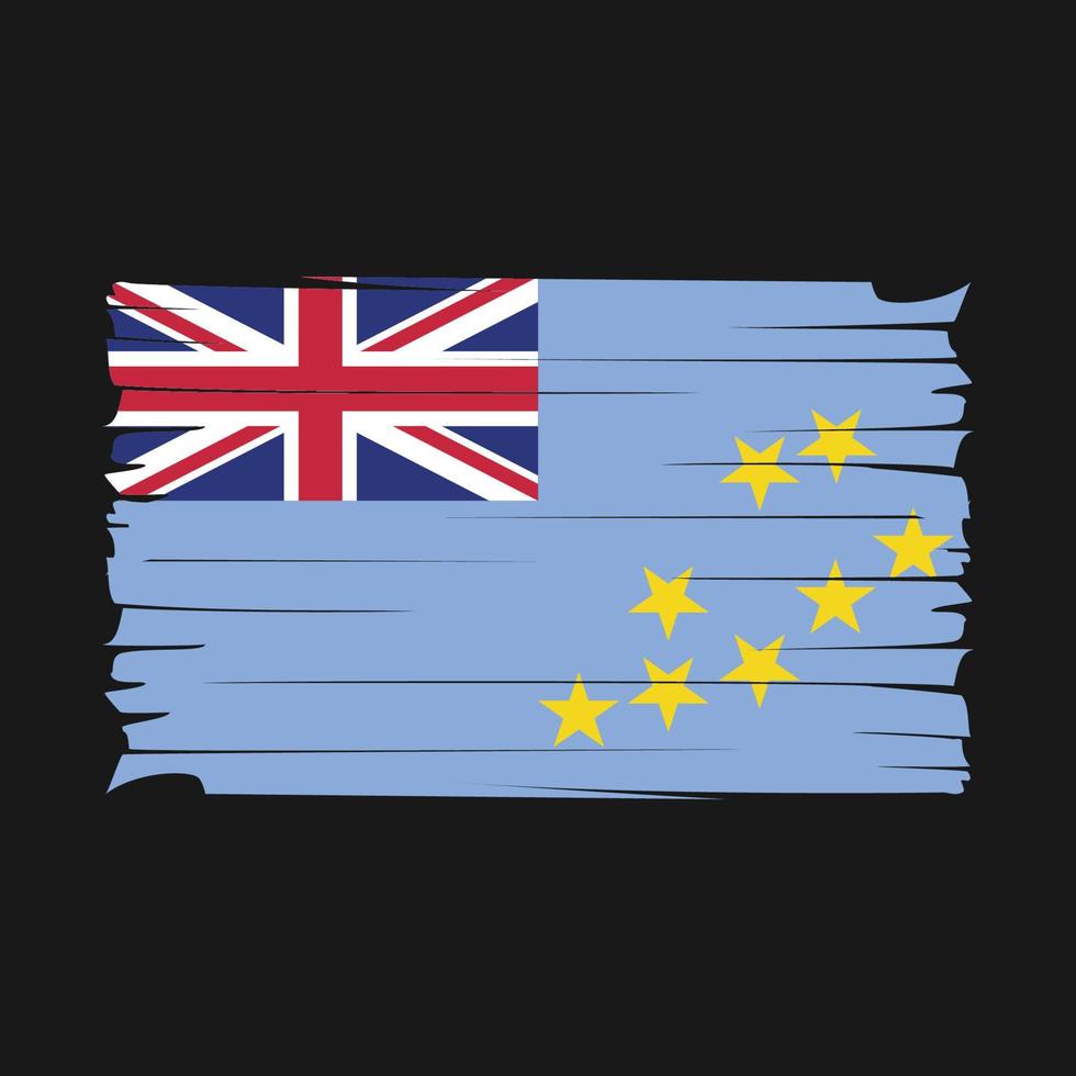 vetor da bandeira de tuvalu