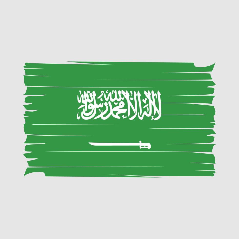 vetor da bandeira da arábia saudita