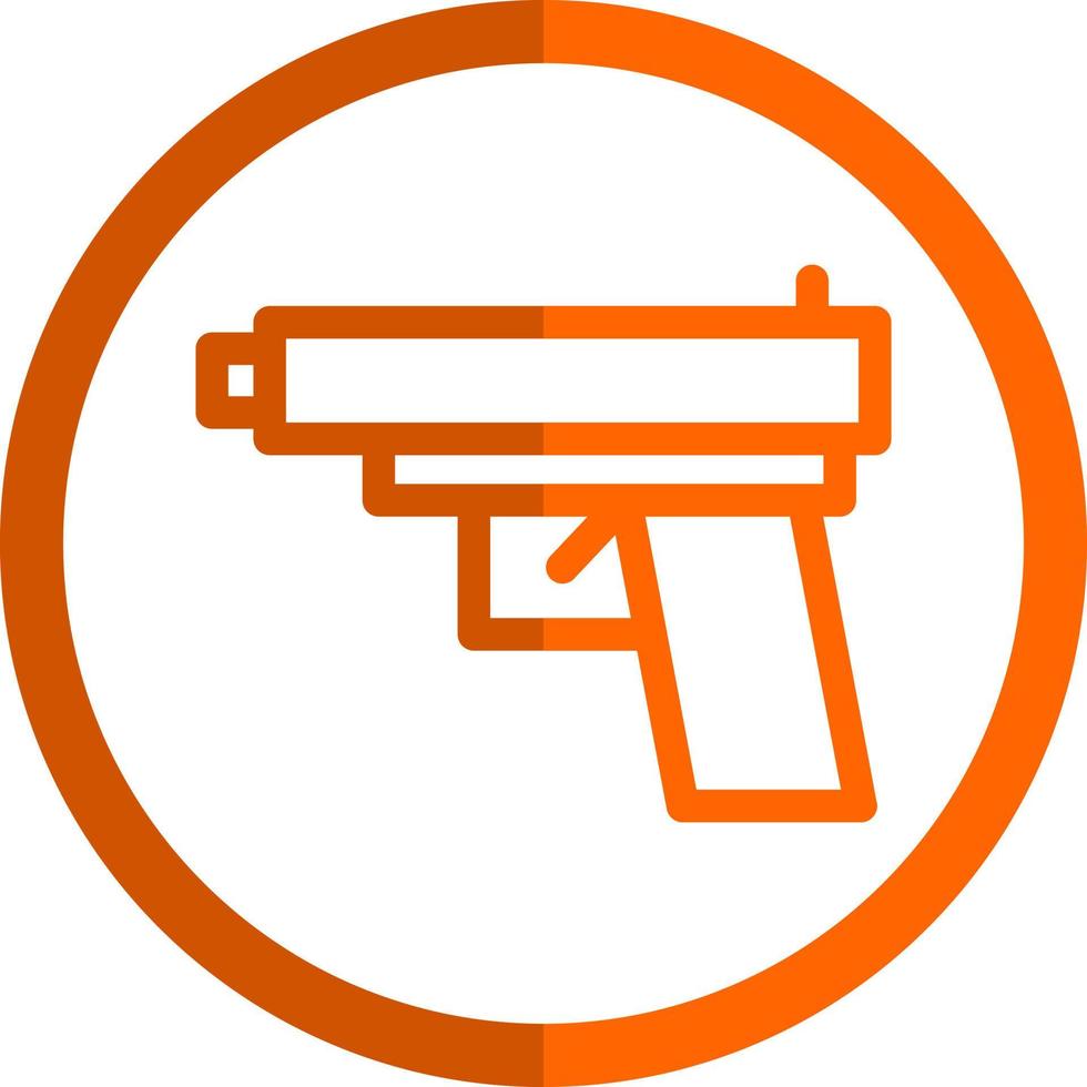 jogos arma de fogo vetor ícone Projeto