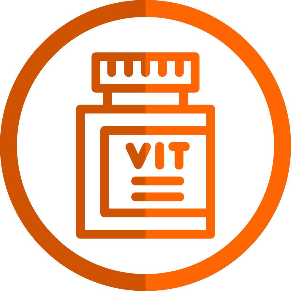 design de ícone de vetor de vitaminas