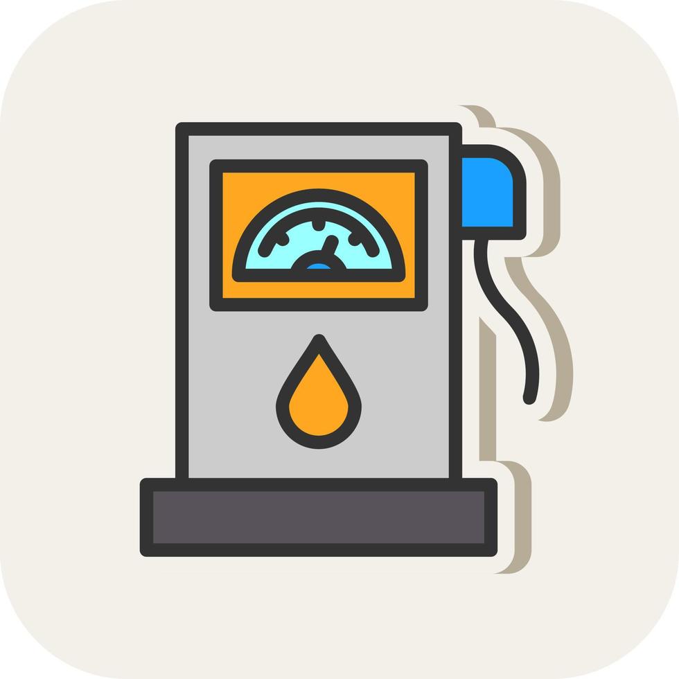 design de ícone de vetor de combustível