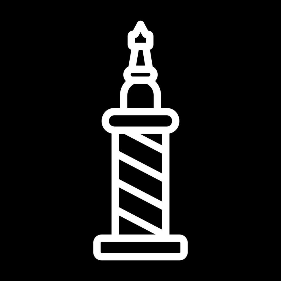 design de ícone de vetor de coluna de trajanos