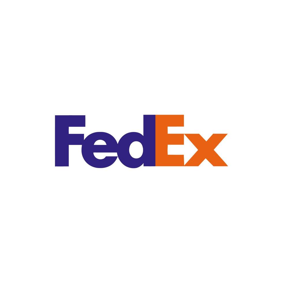Fedex logotipo vetor, Fedex ícone livre vetor
