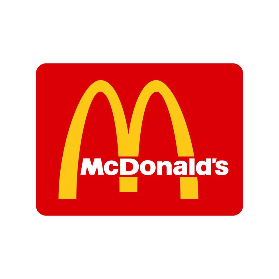 mcdonalds logotipo vetor, McDonald ícone livre vetor