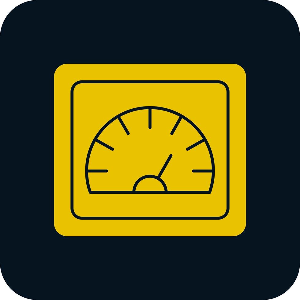 design de ícone de vetor de medidor de velocidade
