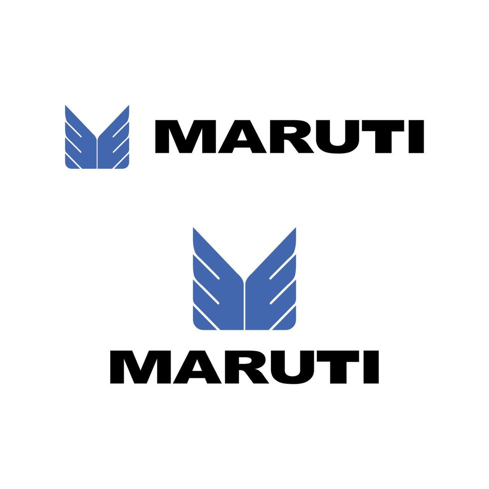 maruti Suzuki logotipo vetor, maruiti ícone livre vetor