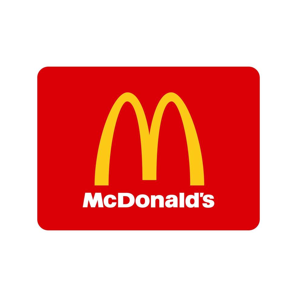 mcdonalds logotipo vetor, McDonald ícone livre vetor