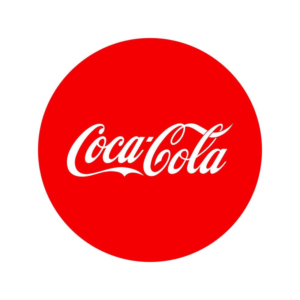 Coca Cola logotipo vetor, Coca Cola ícone livre vetor