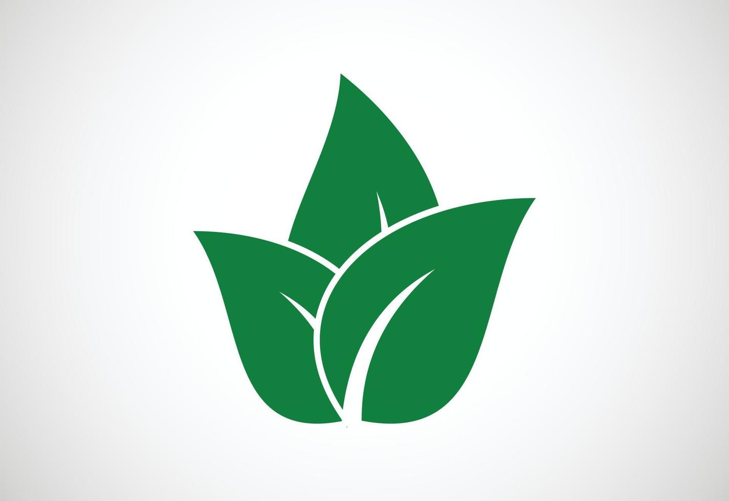 criativo verde natureza logotipo projeto, vetor Projeto modelo