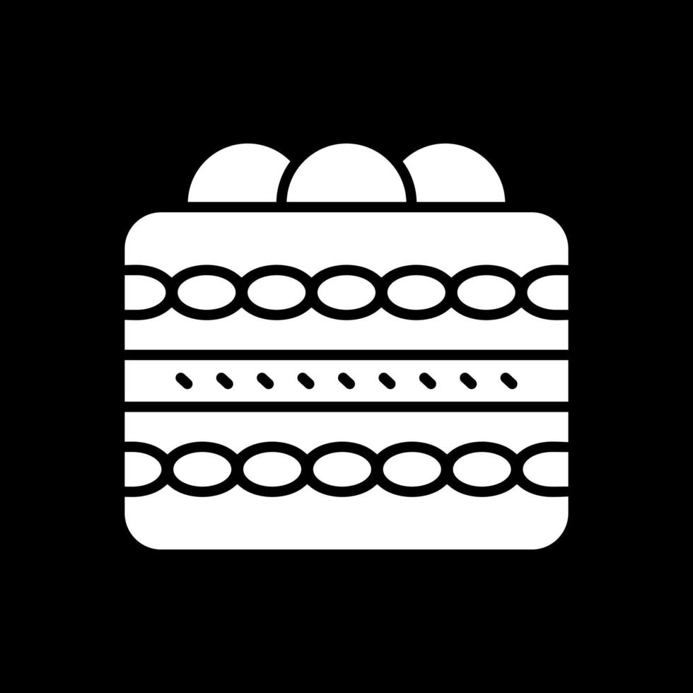 design de ícone de vetor de tiramisu