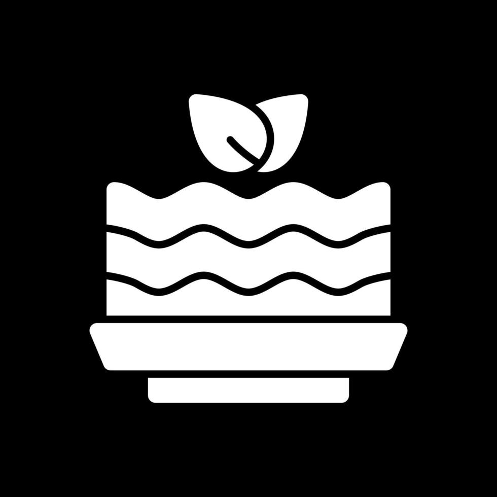 design de ícone de vetor de lasanha