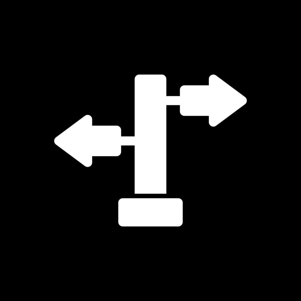 design de ícone de vetor de direção
