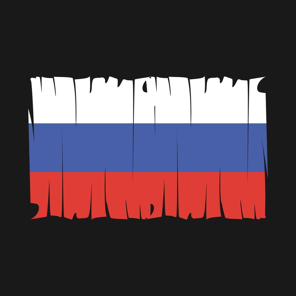 vetor bandeira da rússia