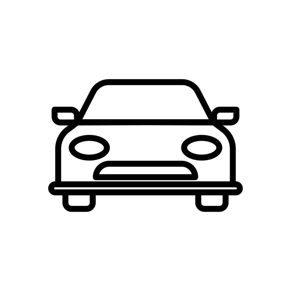 esporte carro vetor ícone Projeto em branco fundo adequado para tráfego sinal, locomotiva, automotivo e público transporte símbolo. ícone vetor
