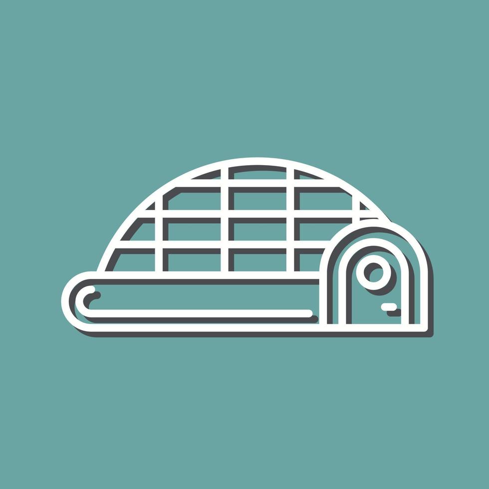 ícone de vetor de iglu