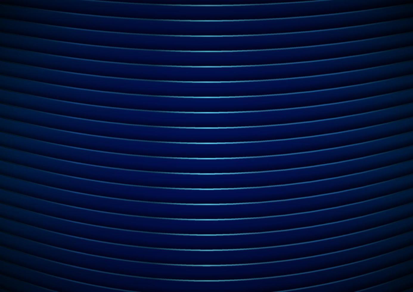 listras modernas abstratas linhas curvas padrão de fundo e textura brilhantes azuis. vetor