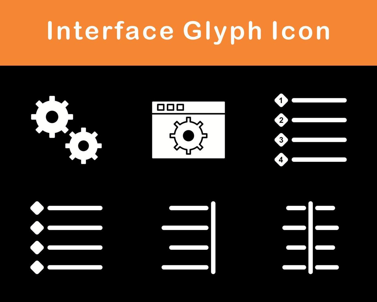 interface vetor ícone conjunto