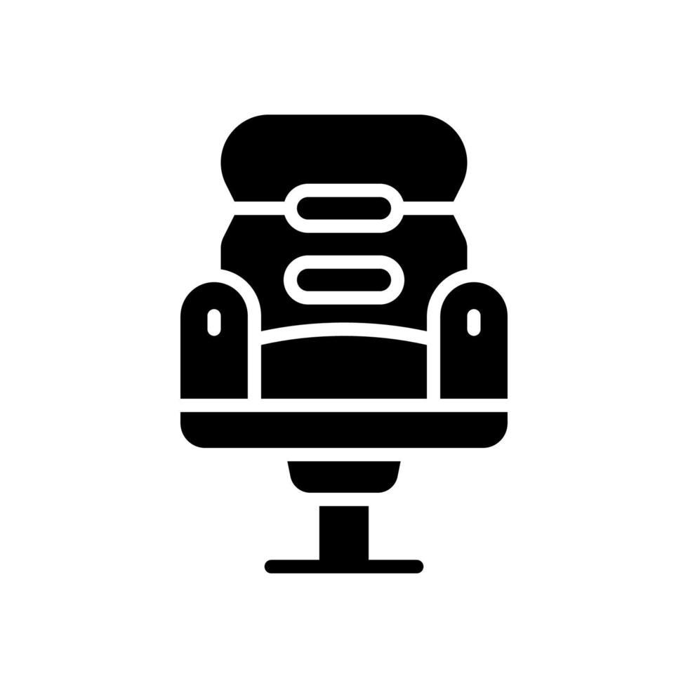 escritório cadeira ícone para seu local na rede Internet projeto, logotipo, aplicativo, ui. vetor