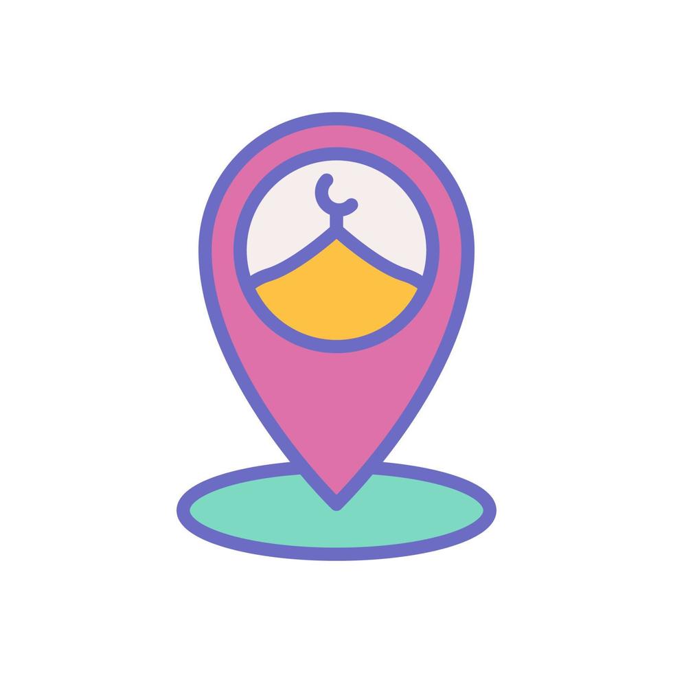 localização ícone para seu local na rede Internet projeto, logotipo, aplicativo, ui. vetor