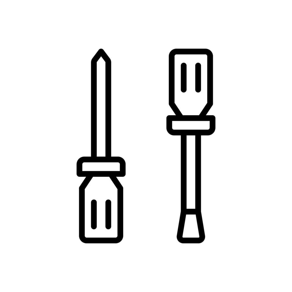 Chave de fenda ícone para seu local na rede Internet projeto, logotipo, aplicativo, ui. vetor